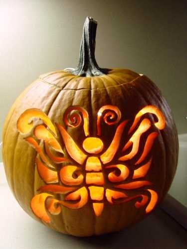 Butterfly-pumpkin