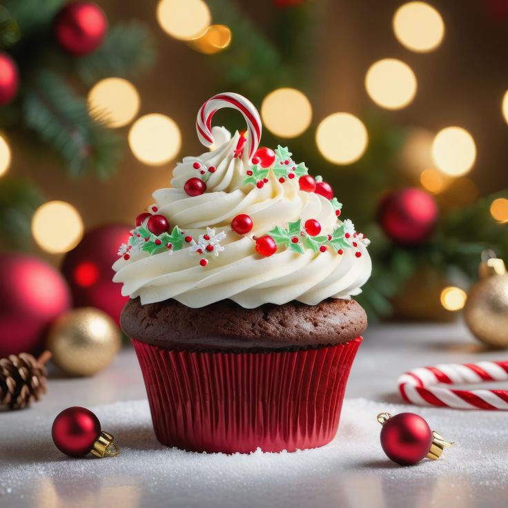 Christmas-cupcakes