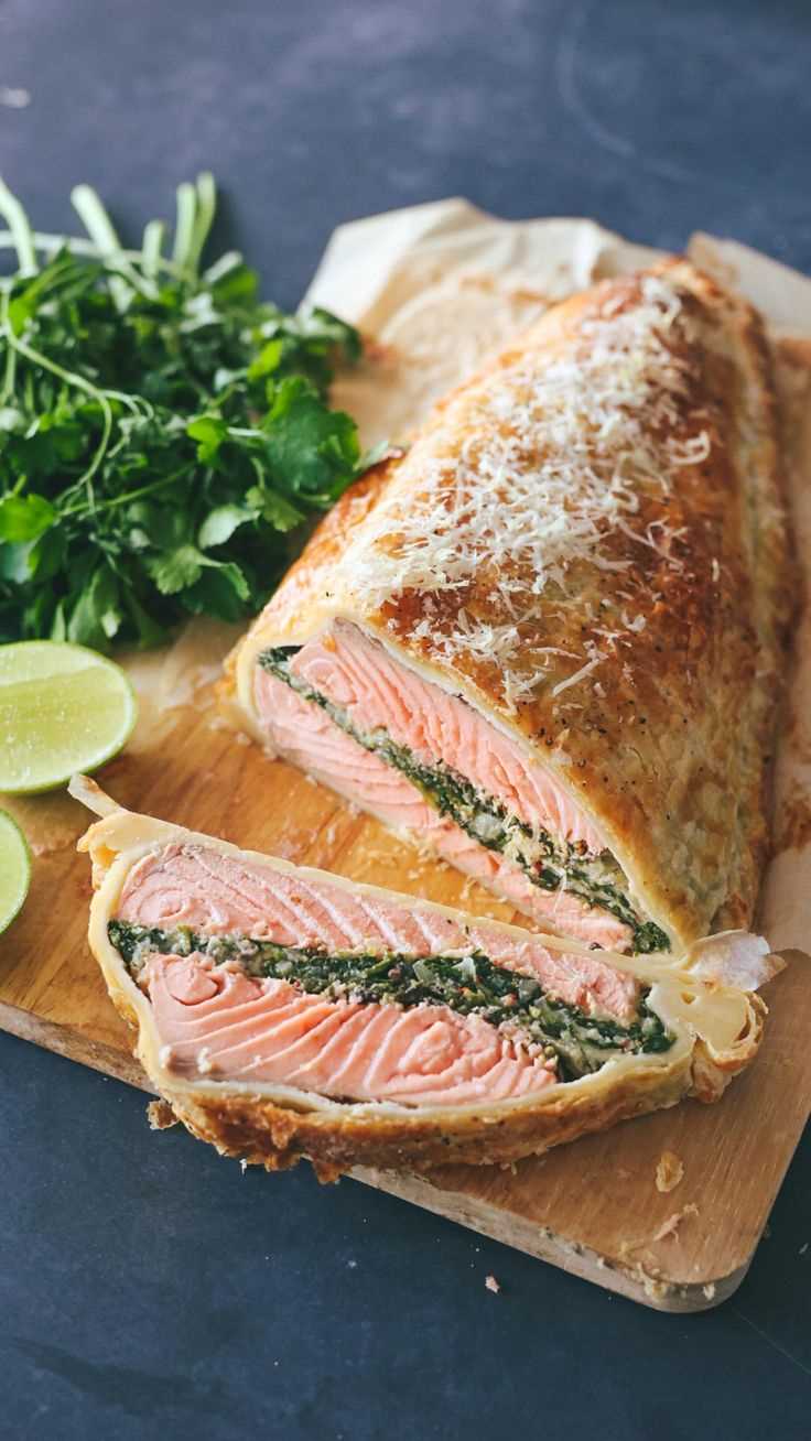 Salmon-Wellington-as-Pescatarian-Christmas-Dinner-ideas