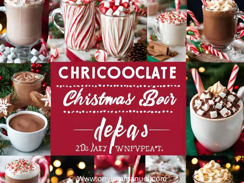 Many-varieties-of-chocolate-27-Beautiful-Christmas-Hot-Chocolate-Bar-Ideas