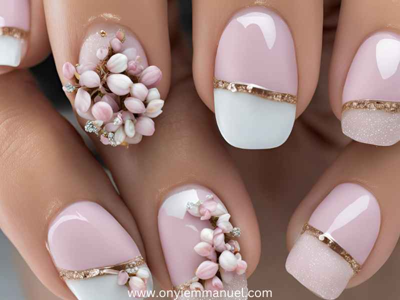 A-beautiful-french-nails-as-23-Elegant-Spring-French-Nail-Ideas-For-a-Fresh-Look