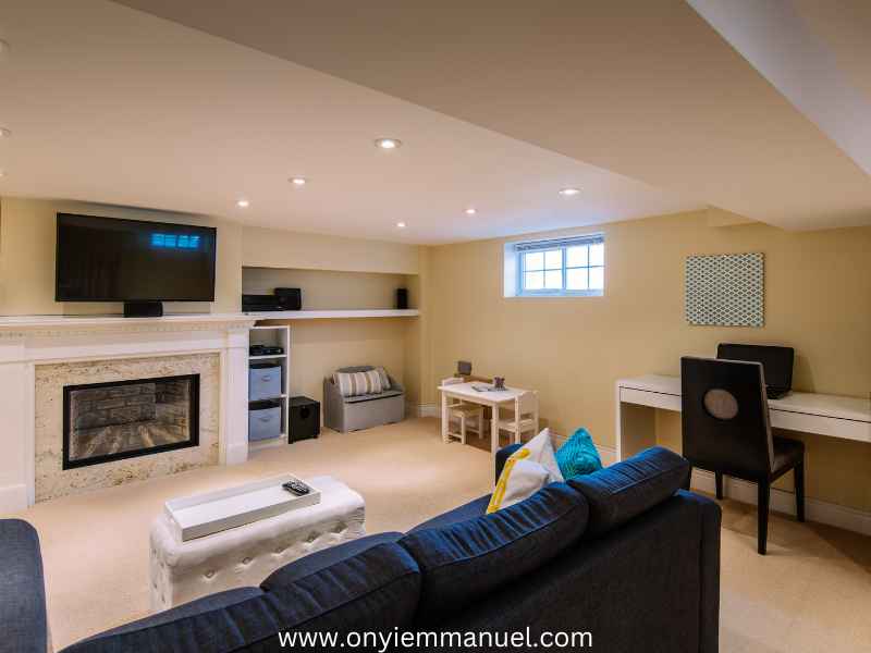 A-beautiful-basement-room-as-31-Basement-Family-Room-Ideas-to-Maximize-Comfort