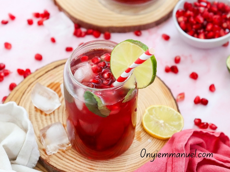 Pomegranate-fizz