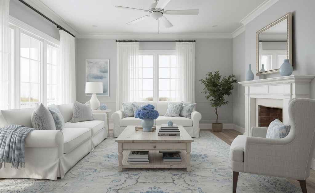 Coastal Living Room Decor Ideas