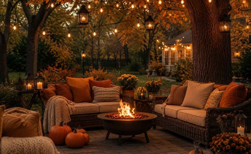 Fall Patio Decor and Design Ideas